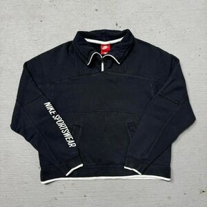 Nike Sportswear Quarter Zip Pullover Size Medium Womens